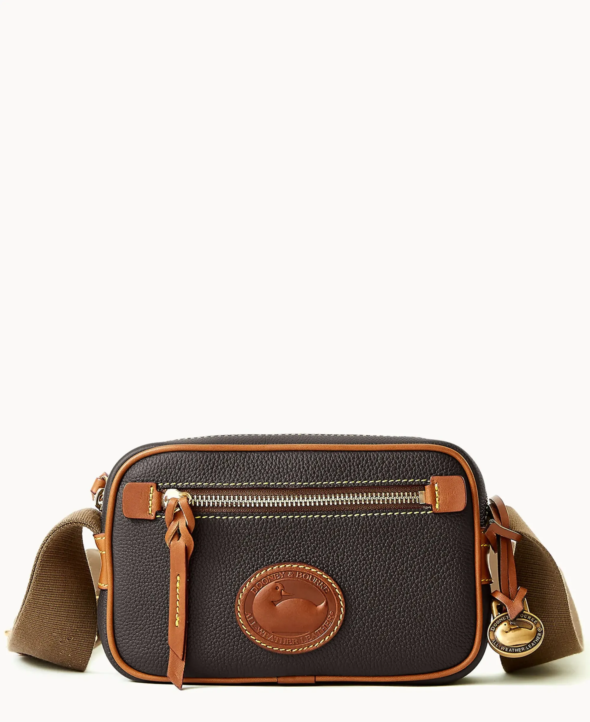 Dooney & Bourke Pebbled Leather|Mini Bags<All Weather Leather 3.0 Camera Crossbody 20 Black