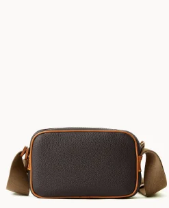 Dooney & Bourke Pebbled Leather|Mini Bags<All Weather Leather 3.0 Camera Crossbody 20 Black