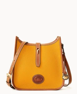Dooney & Bourke Pebbled Leather|Mini Bags<All Weather Leather 3.0 Crossbody 22 Chamois