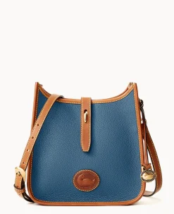 Dooney & Bourke Pebbled Leather|Mini Bags<All Weather Leather 3.0 Crossbody 22 Denim