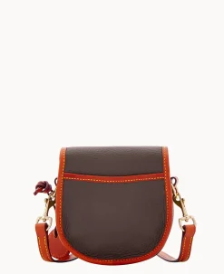 Dooney & Bourke Pebbled Leather|Mini Bags<All Weather Leather 2 Duck Bag Brown Tmoro