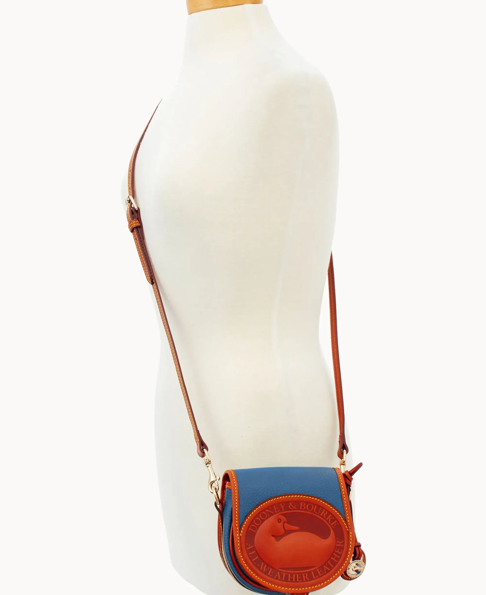 Dooney & Bourke Pebbled Leather|Mini Bags<All Weather Leather 2 Duck Bag Jeans