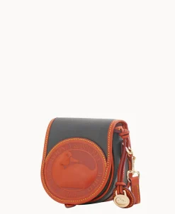 Dooney & Bourke Pebbled Leather|Mini Bags<All Weather Leather 2 Duck Bag Chocolate