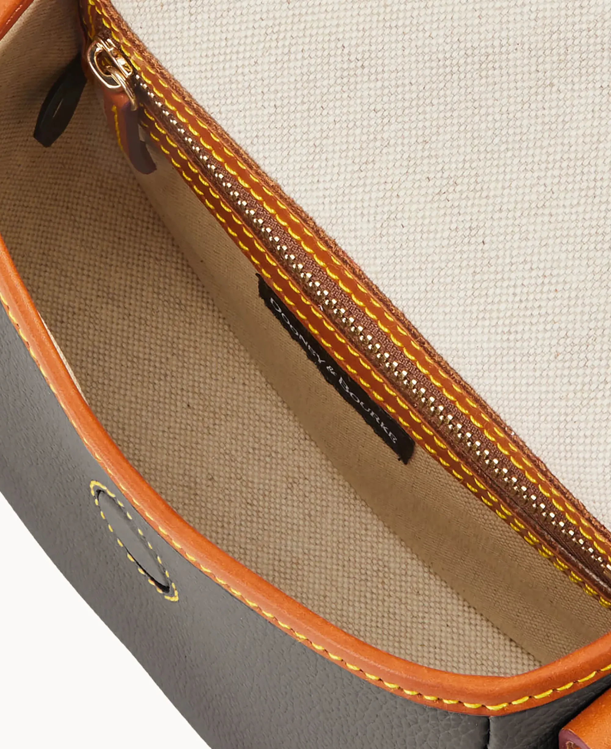 Dooney & Bourke Pebbled Leather|Mini Bags<All Weather Leather 3.0 Saddle Crossbody 20 Black