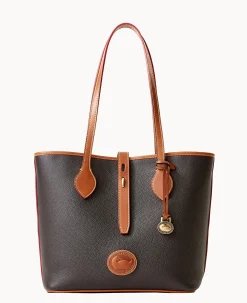 Dooney & Bourke Ready For the Getaway|Pebbled Leather<All Weather Leather 3.0 Tote 36 Black