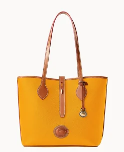 Dooney & Bourke Ready For the Getaway|Pebbled Leather<All Weather Leather 3.0 Tote 36 Chamois