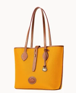 Dooney & Bourke Ready For the Getaway|Pebbled Leather<All Weather Leather 3.0 Tote 36 Chamois