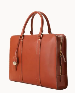 Dooney & Bourke The Alto Collection|Smooth Leather<Alto Bradley Briefcase Saddle