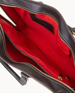 Dooney & Bourke The Alto Collection|Smooth Leather<Alto Bradley Briefcase Black