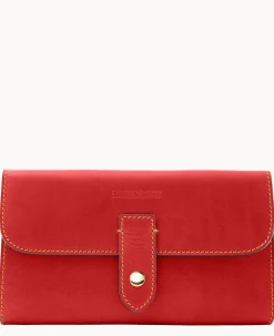 Dooney & Bourke The Alto Collection|Business & Tech<Alto Checkbook Holder Red