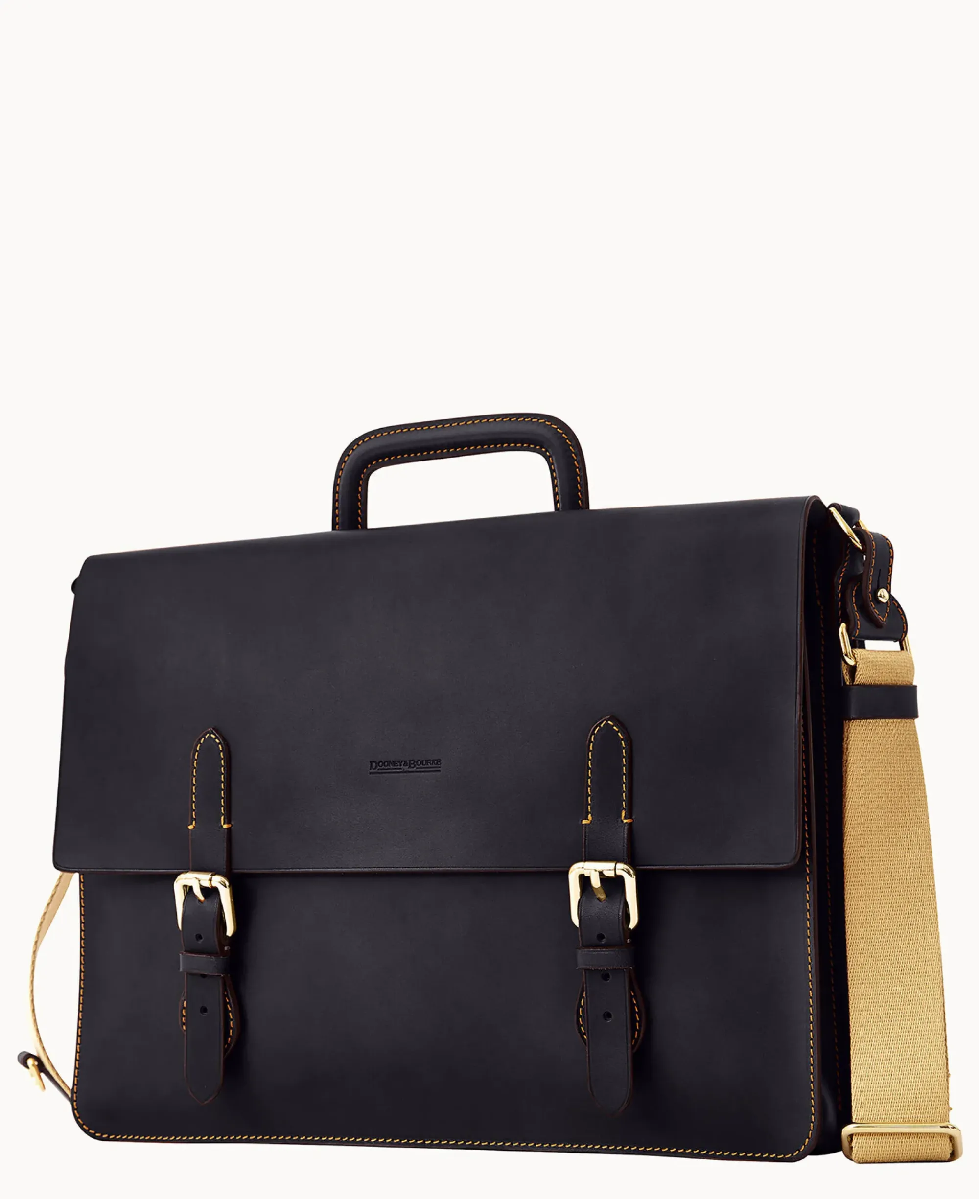 Dooney & Bourke The Alto Collection|Smooth Leather<Alto Hidden Handle Brief Black