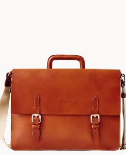 Dooney & Bourke The Alto Collection|Smooth Leather<Alto Hidden Handle Brief Saddle