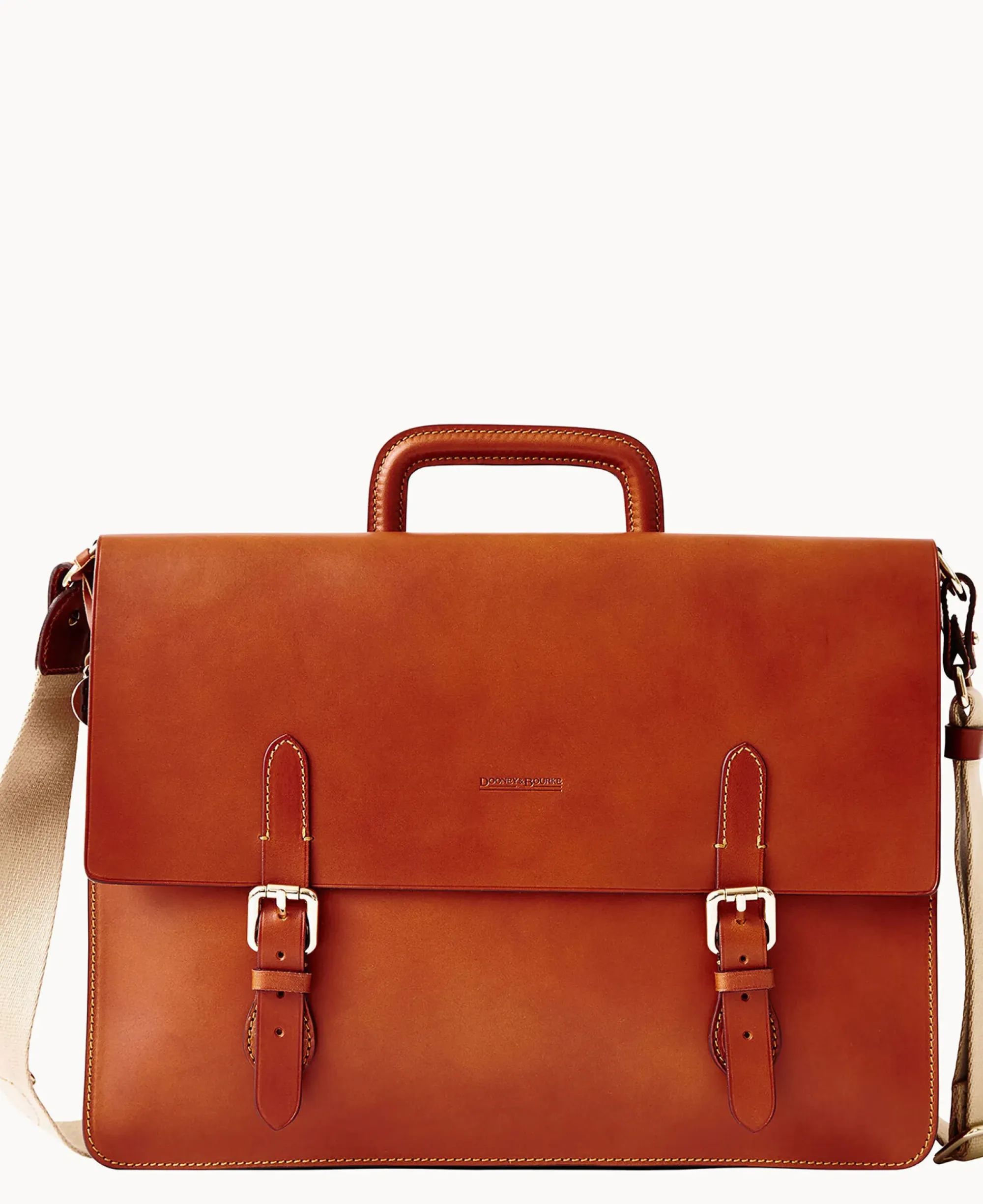 Dooney & Bourke The Alto Collection|Smooth Leather<Alto Hidden Handle Brief Saddle