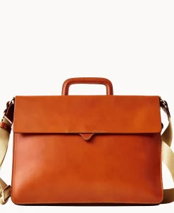 Dooney & Bourke The Alto Collection|Smooth Leather<Alto Hidden Handle Brief Saddle