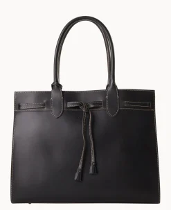 Dooney & Bourke The Alto Collection|Ready For the Getaway<Alto Large Tassel Bag Black