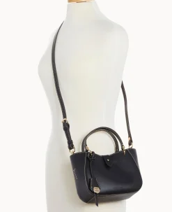 Dooney & Bourke The Alto Collection|Smooth Leather<Alto Mini Camilla Black