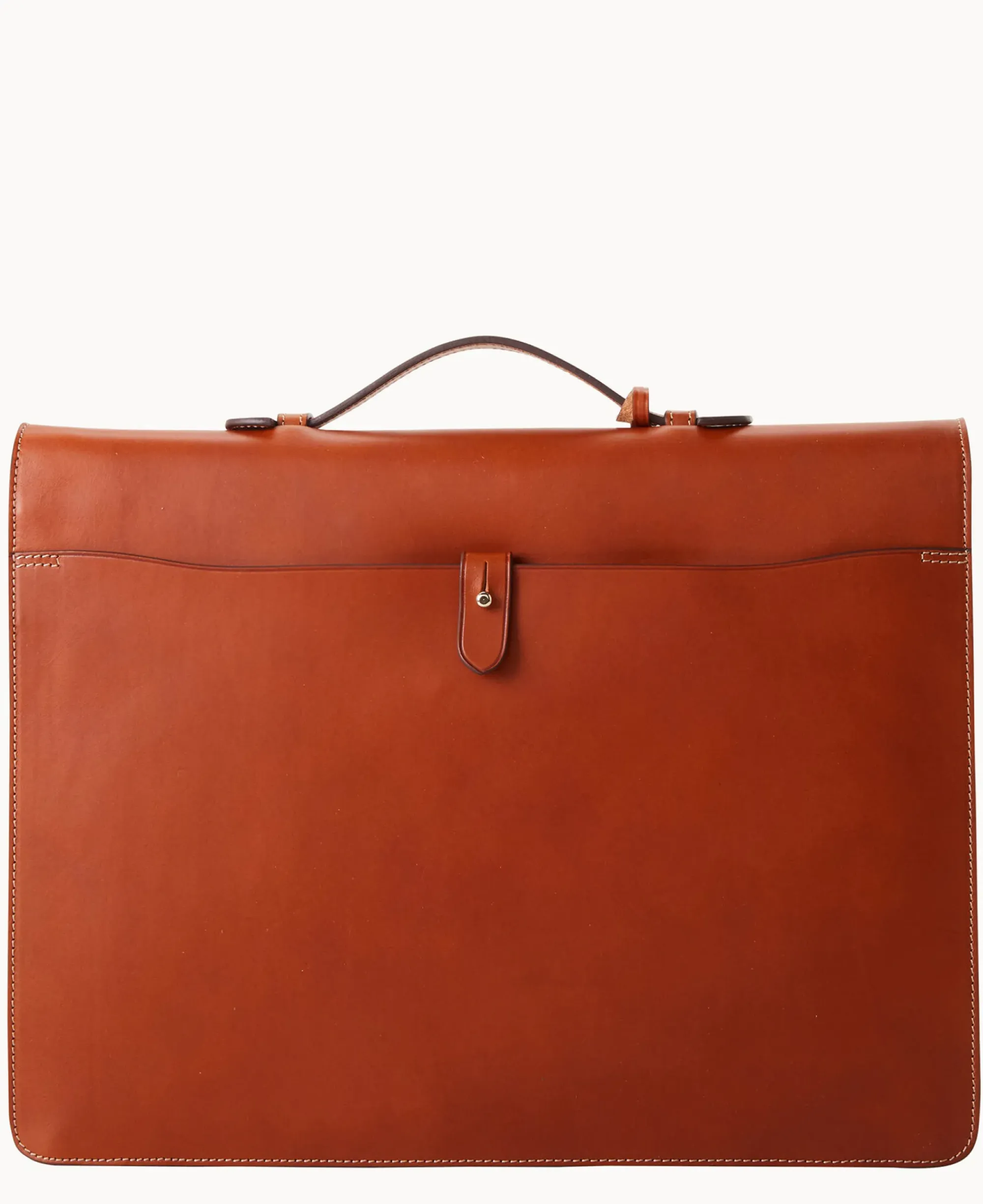 Dooney & Bourke The Alto Collection|Smooth Leather<Alto Small Gusset Briefcase Saddle