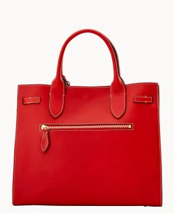 Dooney & Bourke The Alto Collection|Ready For the Getaway<Alto Tassel Tote Red