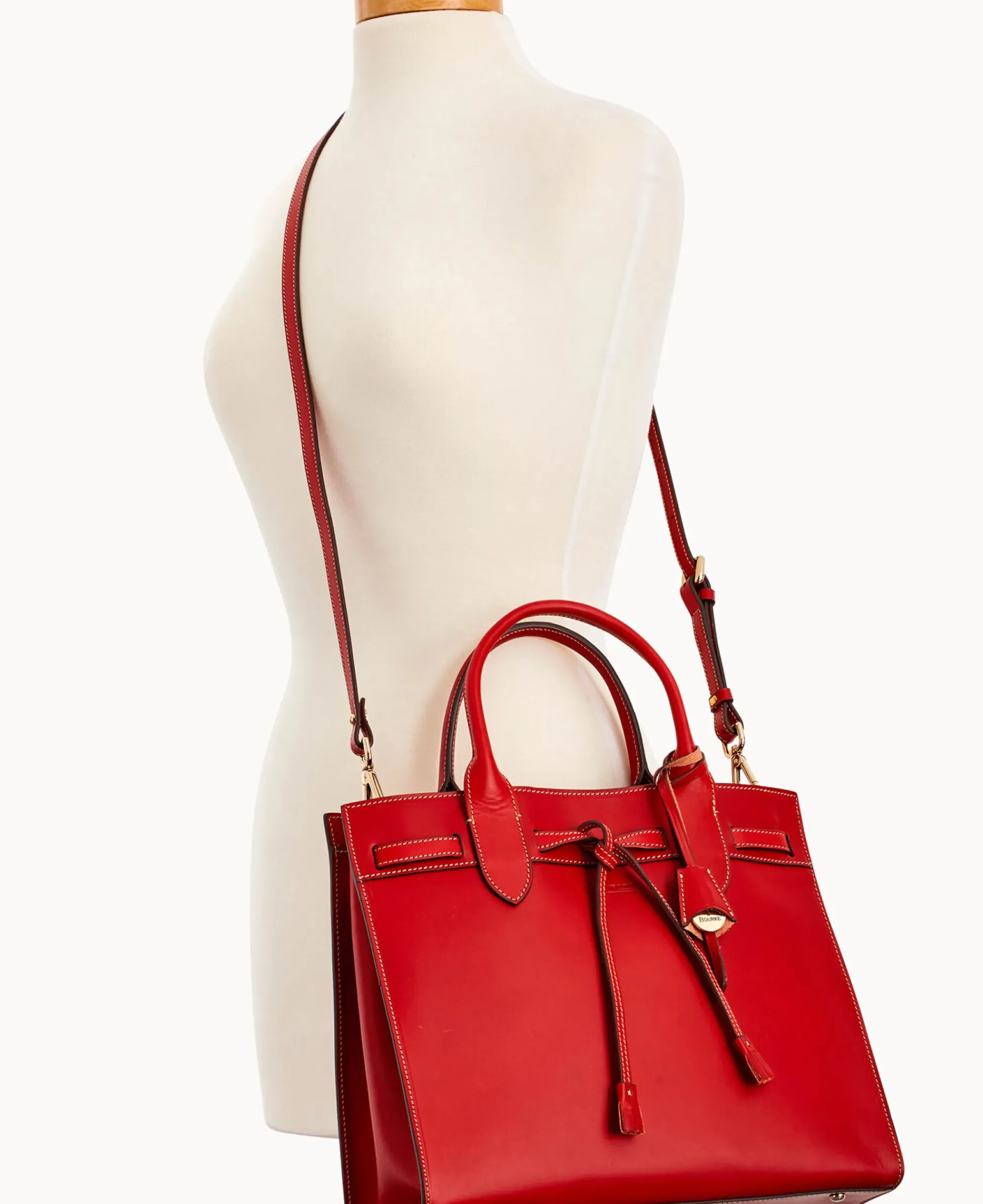 Dooney & Bourke The Alto Collection|Ready For the Getaway<Alto Tassel Tote Red
