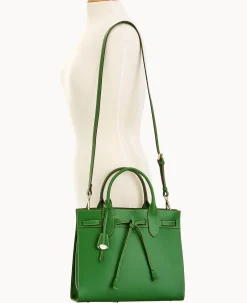 Dooney & Bourke The Alto Collection|Ready For the Getaway<Alto Tassel Tote Green