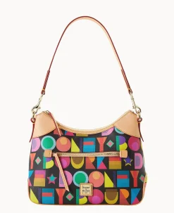 Dooney & Bourke The Art Deco Collection|Spring Style<Art Deco Hobo Black