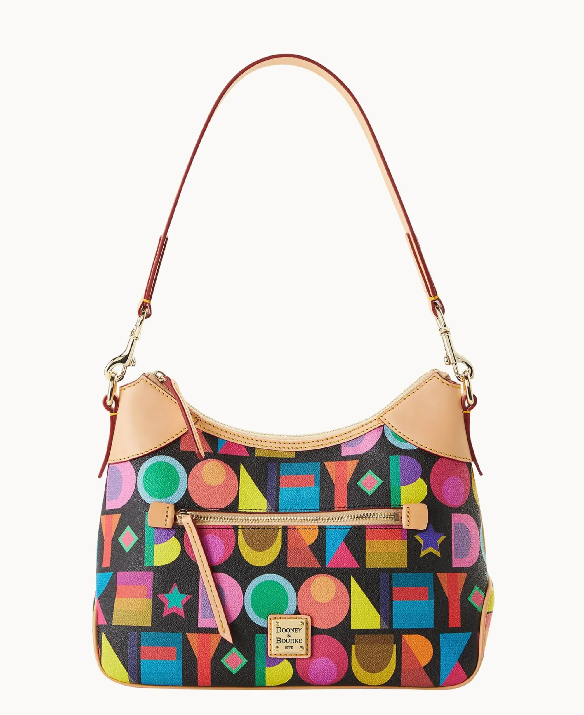 Dooney & Bourke The Art Deco Collection|Spring Style<Art Deco Hobo Black