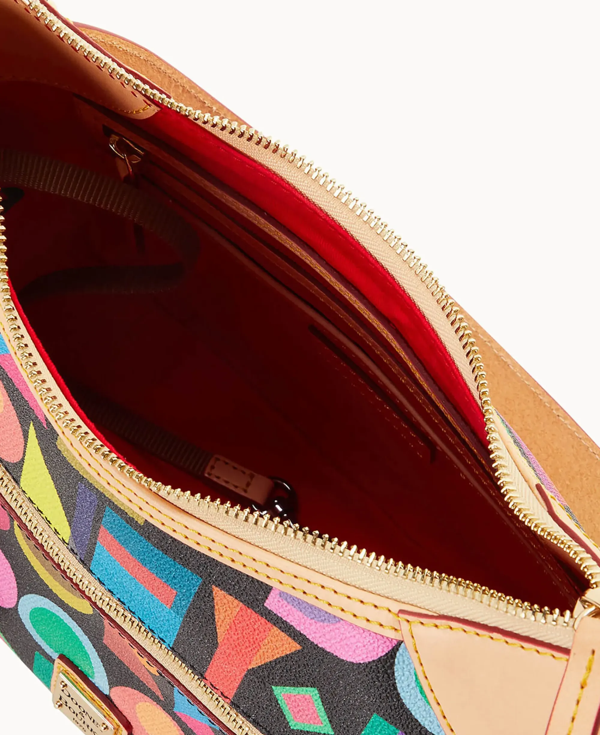 Dooney & Bourke The Art Deco Collection|Spring Style<Art Deco Hobo Black