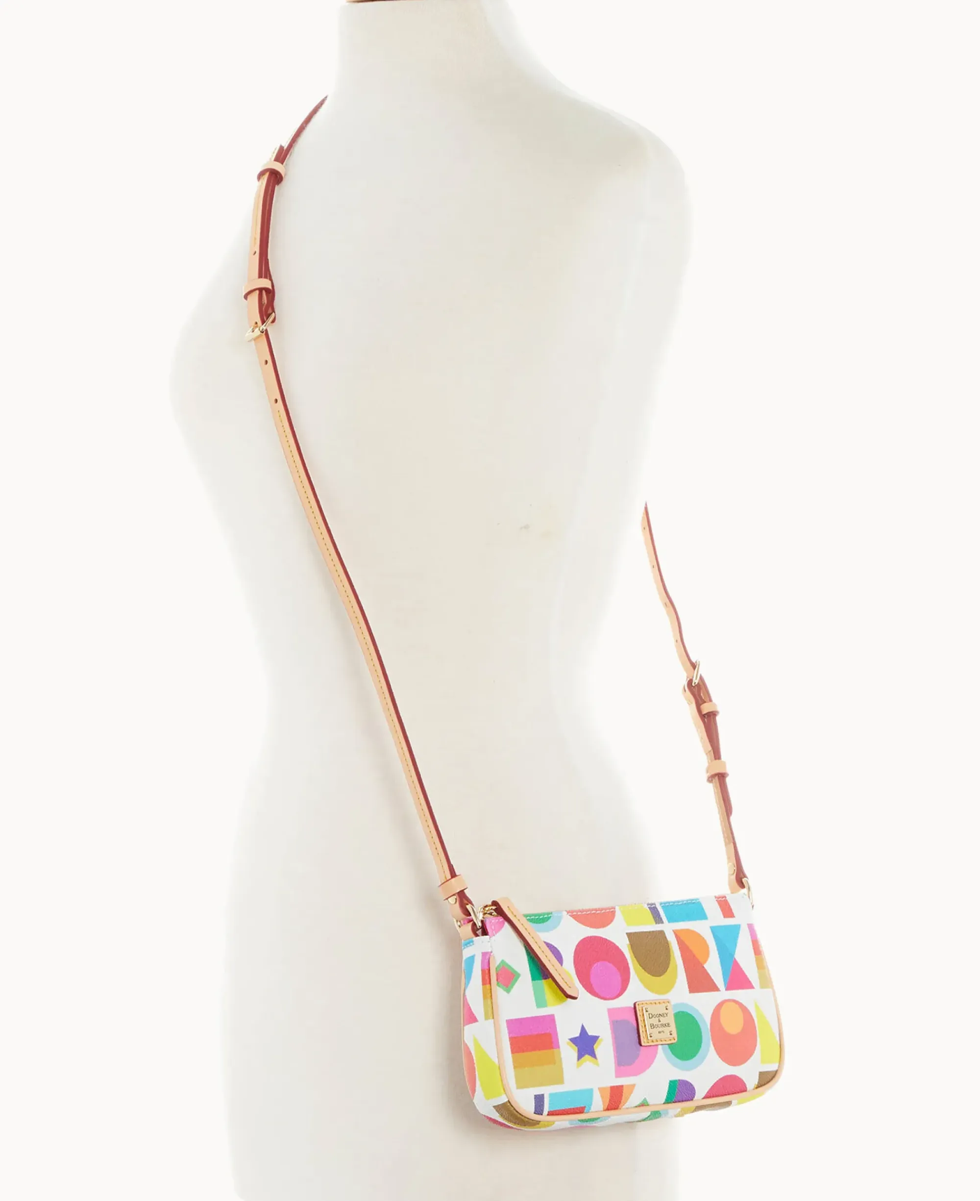 Dooney & Bourke The Art Deco Collection|Spring Style<Art Deco Lexi Crossbody White