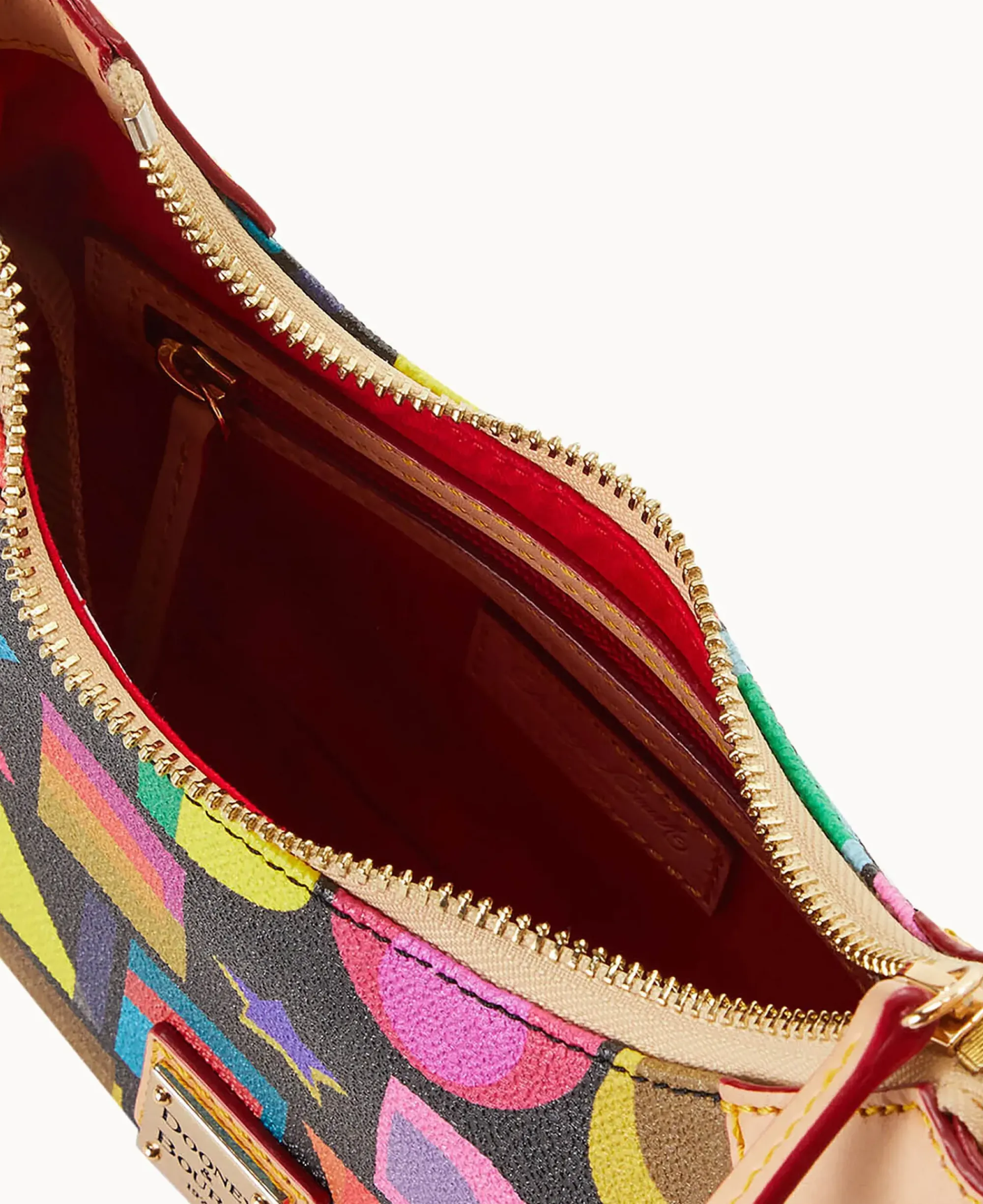 Dooney & Bourke The Art Deco Collection|Spring Style<Art Deco Luna Hobo Black