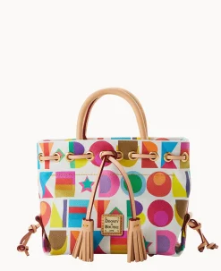 Dooney & Bourke The Art Deco Collection|Spring Style<Art Deco Small Tassel Tote White