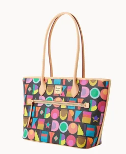 Dooney & Bourke The Art Deco Collection|Spring Style<Art Deco Tote Black