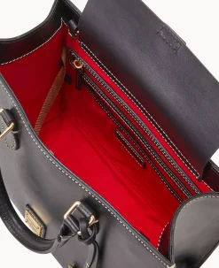 Dooney & Bourke Smooth Leather|Shoulder Bags<Belmar Janine 30 Black