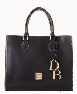 Dooney & Bourke Smooth Leather|Shoulder Bags<Belmar Janine 30 N S Black