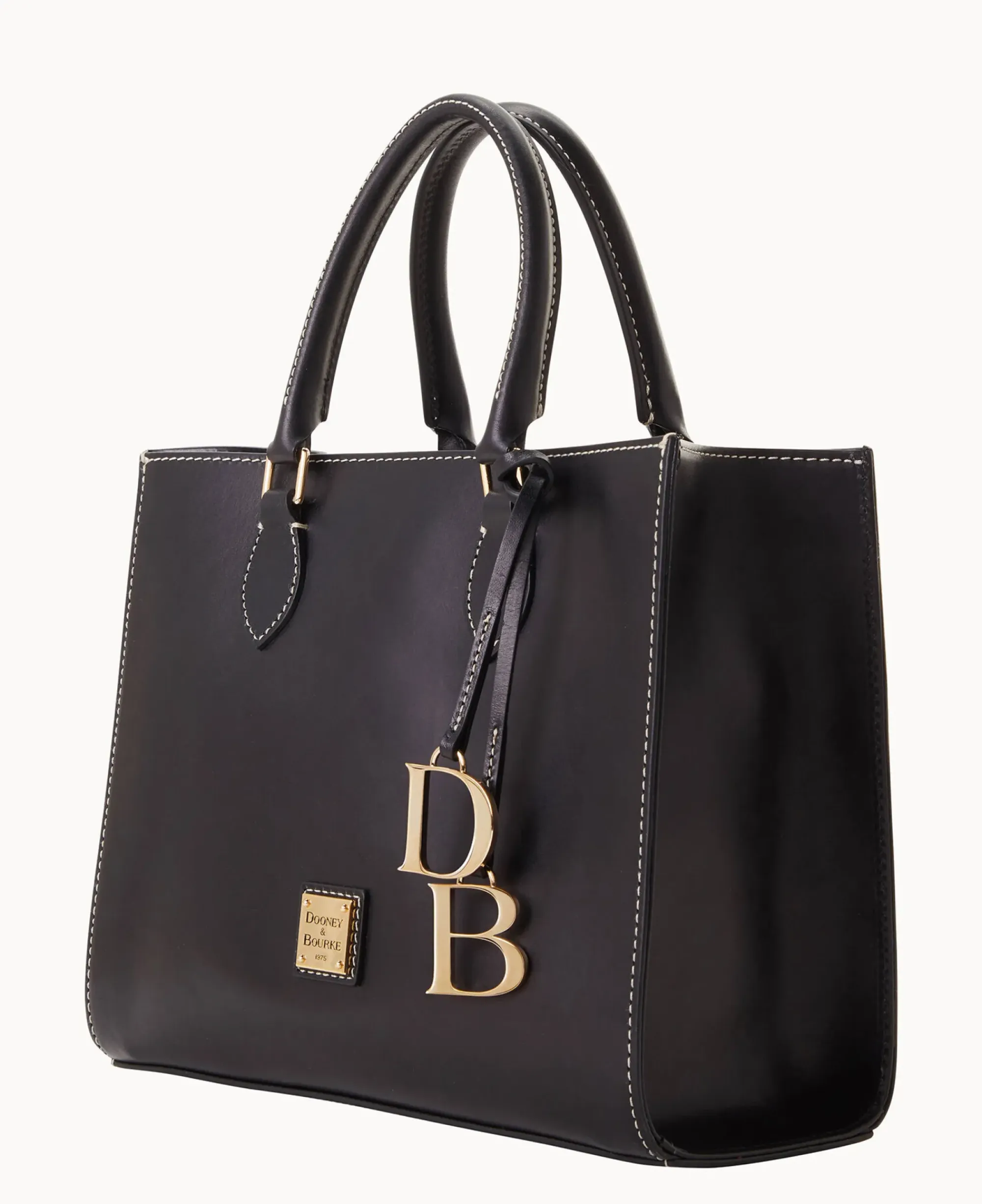 Dooney & Bourke Smooth Leather|Shoulder Bags<Belmar Janine 30 N S Black
