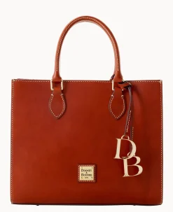 Dooney & Bourke Smooth Leather|Shoulder Bags<Belmar Janine 30 N S Tan