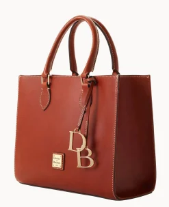 Dooney & Bourke Smooth Leather|Shoulder Bags<Belmar Janine 30 N S Tan