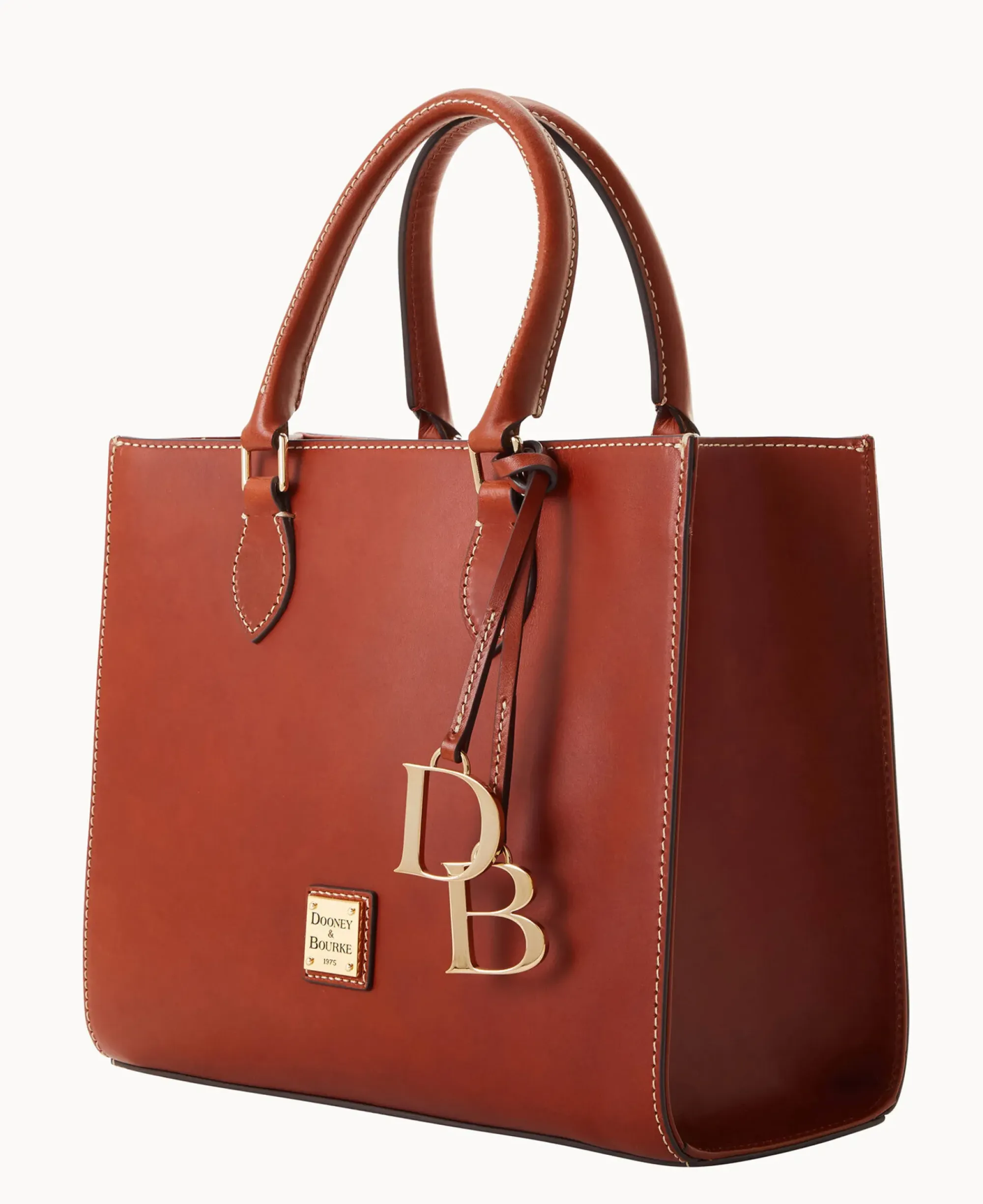Dooney & Bourke Smooth Leather|Shoulder Bags<Belmar Janine 30 N S Tan