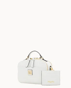 Dooney & Bourke Pebbled Leather|Mini Bags<Belvedere Ambler White