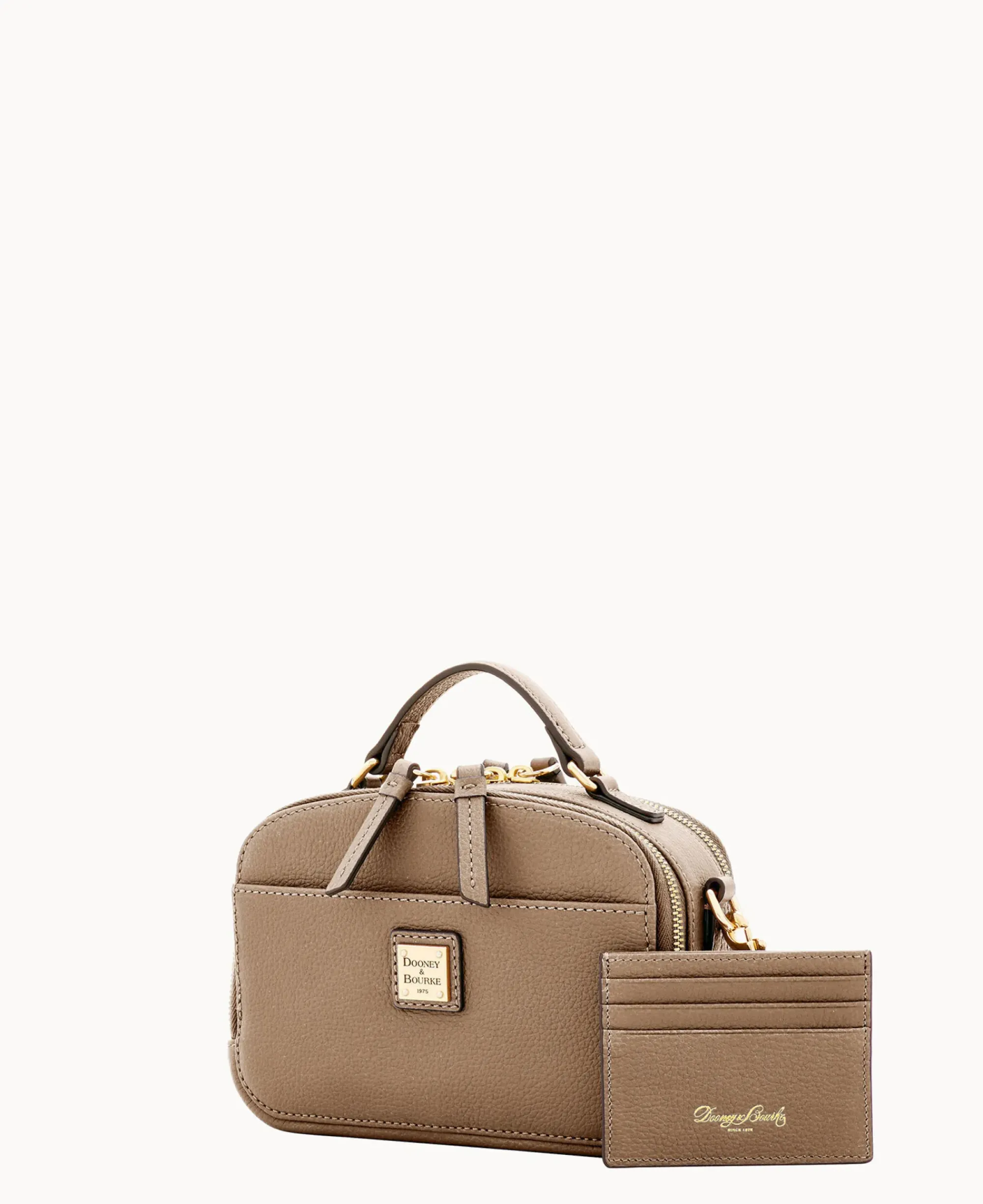 Dooney & Bourke Pebbled Leather|Mini Bags<Belvedere Ambler Light Taupe