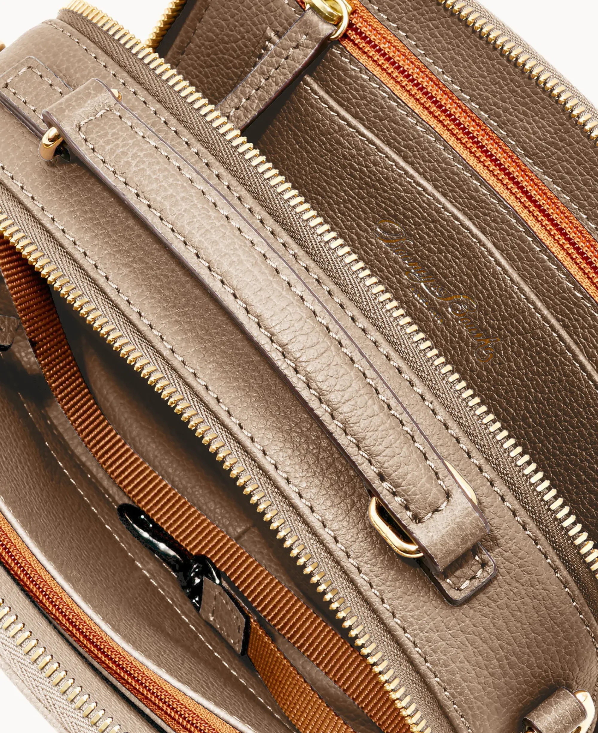 Dooney & Bourke Pebbled Leather|Mini Bags<Belvedere Ambler Light Taupe
