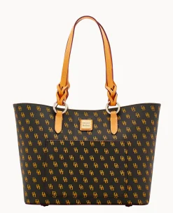 Dooney & Bourke Ready For the Getaway|Printed Fabric<Blakely Tammy Tote Brown Tmoro