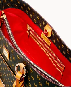 Dooney & Bourke Ready For the Getaway|Printed Fabric<Blakely Tammy Tote Brown Tmoro