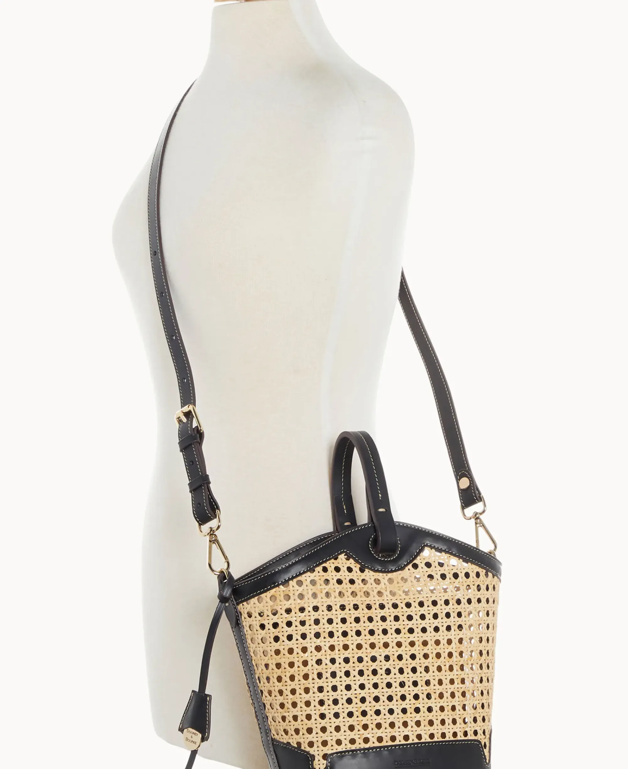 Dooney & Bourke Textured Leather|Shoulder Bags<Boldrini Vienna Bella Black