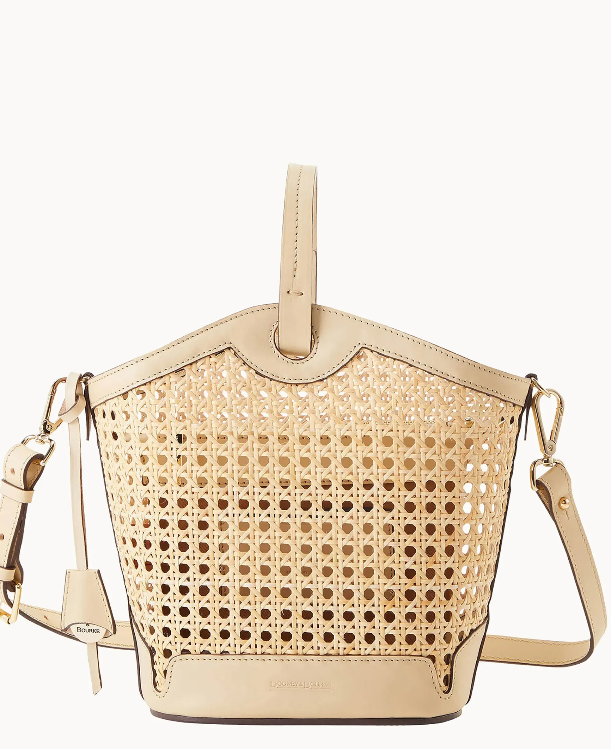 Dooney & Bourke Textured Leather|Shoulder Bags<Boldrini Vienna Bella Bone
