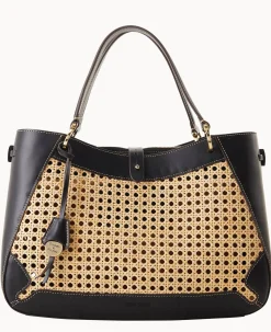 Dooney & Bourke Textured Leather|Shoulder Bags<Boldrini Vienna Camilla Black