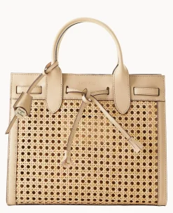 Dooney & Bourke Textured Leather|Shoulder Bags<Boldrini Vienna Tassel Bag Bone