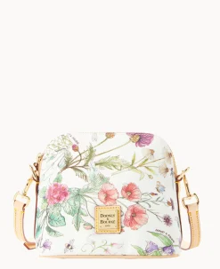 Dooney & Bourke Spring Style|Fresh Florals<Botanical Collection Zip Domed Crossbody White