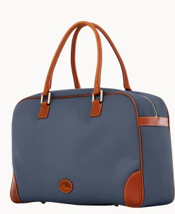 Dooney & Bourke Ready For the Getaway|Travel<Cabriolet Bowler Duffle Dark Grey