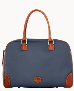 Dooney & Bourke Ready For the Getaway|Travel<Cabriolet Bowler Duffle Dark Grey
