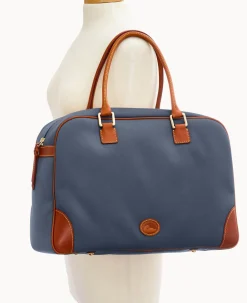 Dooney & Bourke Ready For the Getaway|Travel<Cabriolet Bowler Duffle Dark Grey